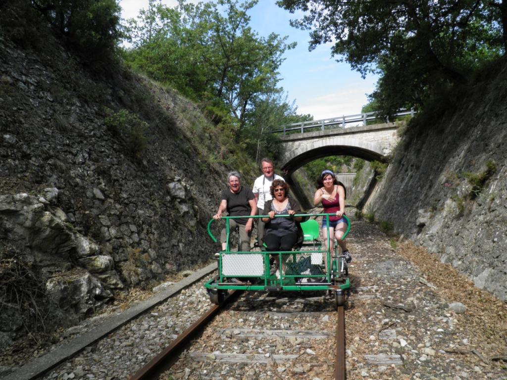 Vélorail de la Sainte Baume Activités et Loisirs à Pourcieux