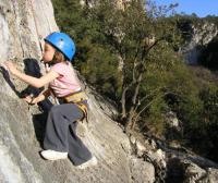 Initiation � l'escalade et au rappel