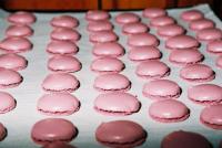 Macarons glac�s au sorbet de prune