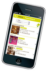 Site mobile de l'Office de Tourisme de La Provence Verte &agrave; Brignoles