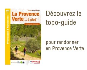 Carte et topo-guide de randonn&eacute;e en Provence Verte