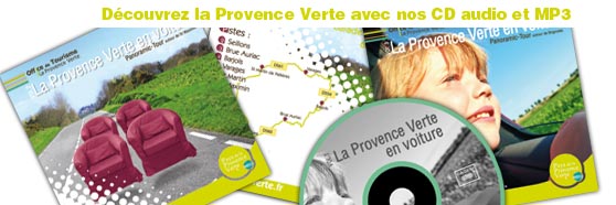 Audioguides CD audio et MP3 pour d&eacute;couvrir le Patrimoine de la Provence Verte