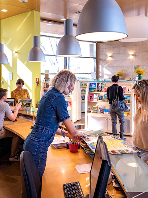 Un accueil personnalisé dans votre Office de Tourisme