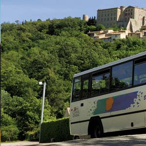 Venir en autocar / bus en Provence Verte