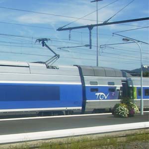 Venir en train TGV en Provence Verte