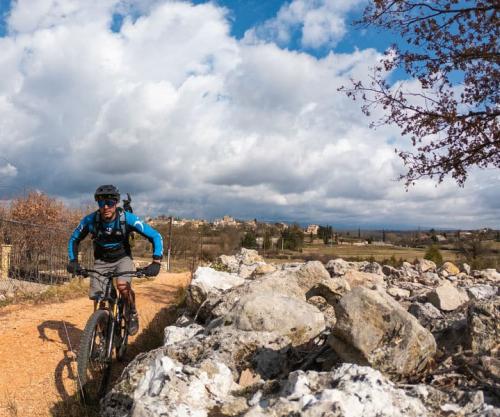 Randonn e Circuit 49 Base VTT Provence Verdon Montmeyan 8 km