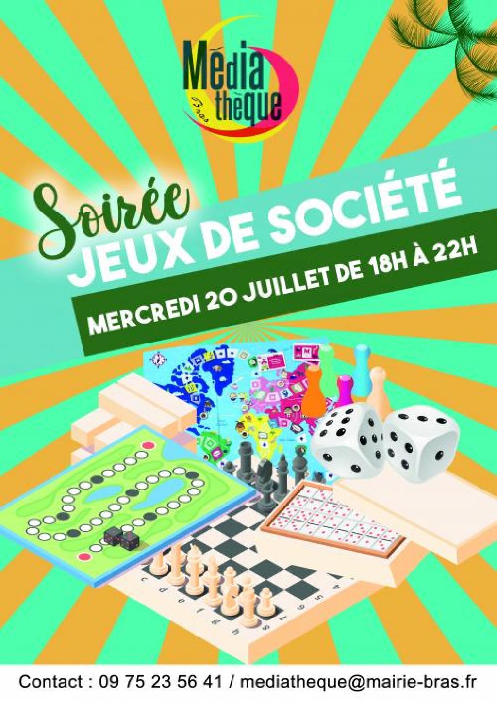 Soirée Jeux de société • Site Officiel de Mallemort de Provence