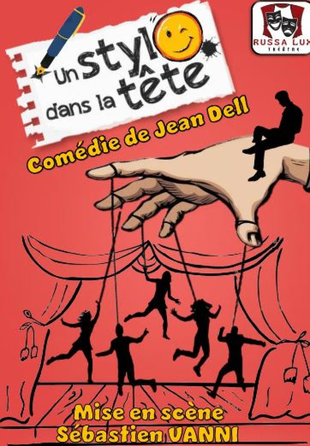 Théâtre : Un stylo dans la tête | Festival Théatre amateur