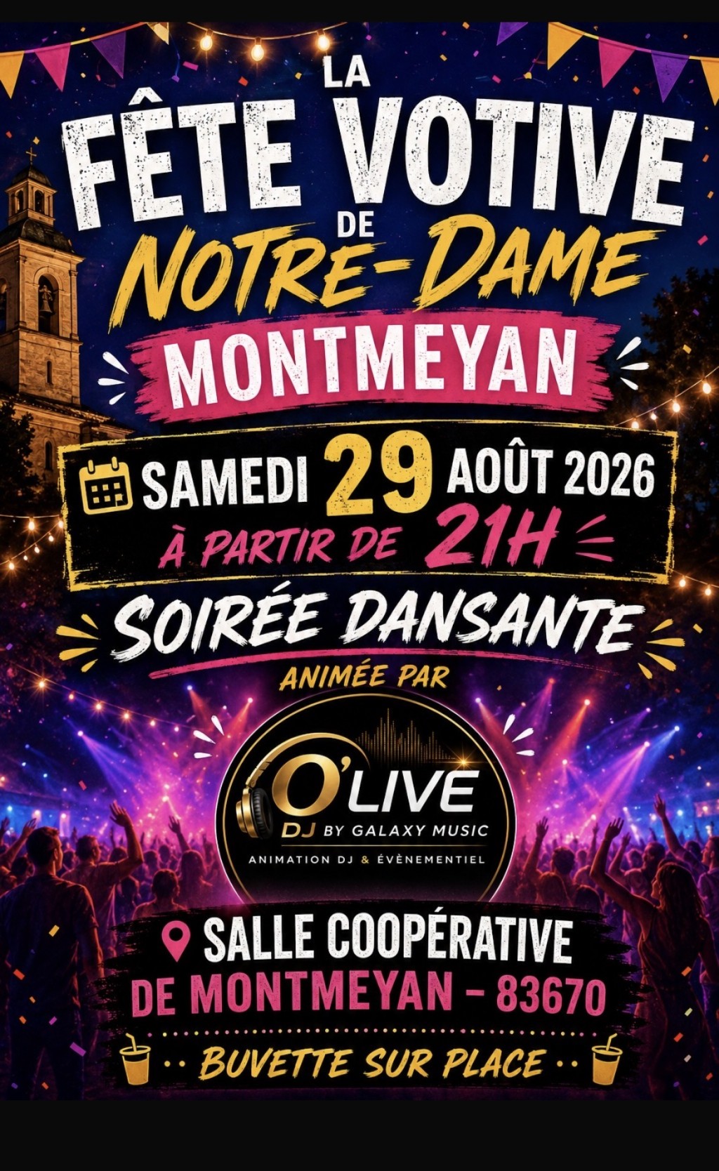 Soirée dansante | Fête votive de Notre Dame