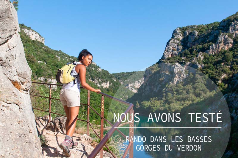 Rando dans les basses Gorges du Verdon