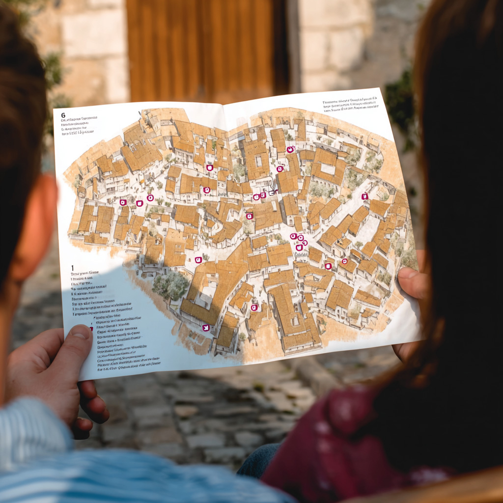 Livret GRATUIT de visite de Méounes les Montrieux