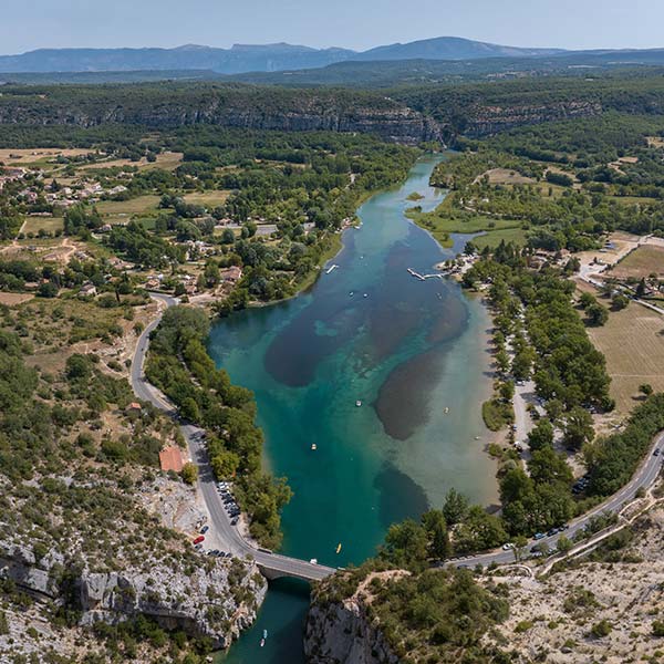 Lac de Quinson à Montmeyan